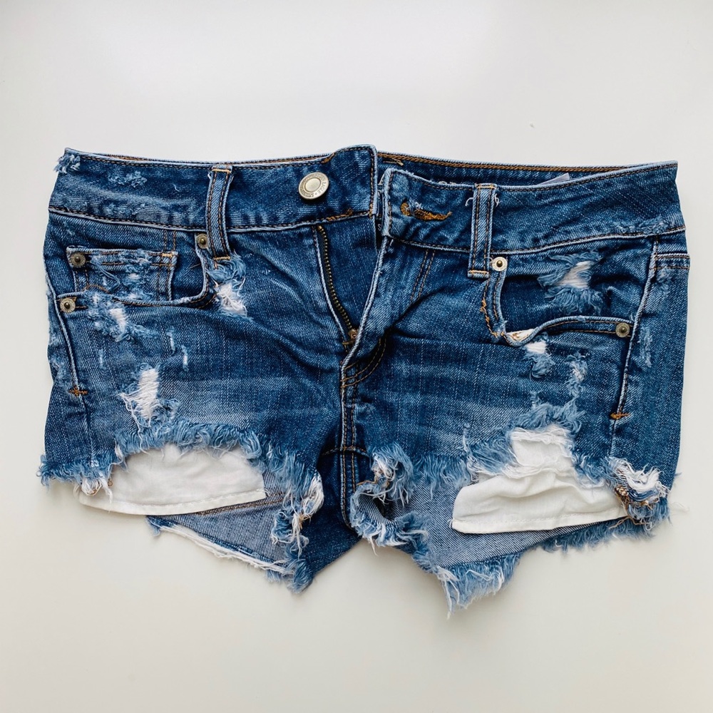 American Eagle Distressed Shorts
